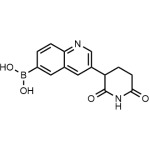 (3-(2,6-Dioxopiperidin-3-yl)quinolin-6-yl)boronic acid|CS-1313100