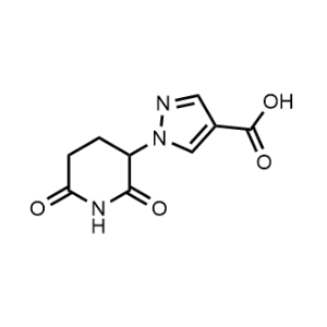 1-(2,6-Dioxopiperidin-3-yl)-1H-pyrazole-4-carboxylic acid|CS-1313271