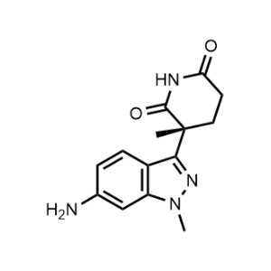 (R)-3-(6-Amino-1-methyl-1H-indazol-3-yl)-3-methylpiperidine-2,6-dione|CS-1313355