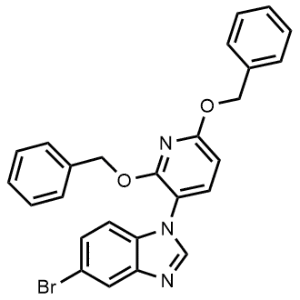 1-(2,6-Bis(benzyloxy)pyridin-3-yl)-5-bromo-1H-benzo[d]imidazole|CS-1313372