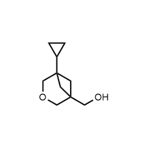 (5-Cyclopropyl-3-oxabicyclo[3.1.1]heptan-1-yl)methanol|CS-1313396