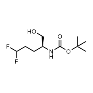 tert-Butyl (S)-(5,5-difluoro-1-hydroxypentan-2-yl)carbamate|CS-1313412