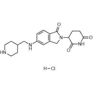 3-(1-Oxo-5-((piperidin-4-ylmethyl)amino)isoindolin-2-yl)piperidine-2,6-dione hydrochloride|CS-1313414