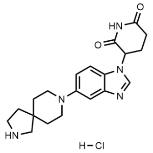 3-(5-(2,8-Diazaspiro[4.5]decan-8-yl)-1H-benzo[d]imidazol-1-yl)piperidine-2,6-dione hydrochloride|CS-1313429