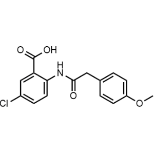 5-Chloro-2-(2-(4-methoxyphenyl)acetamido)benzoic acid|CS-1314756