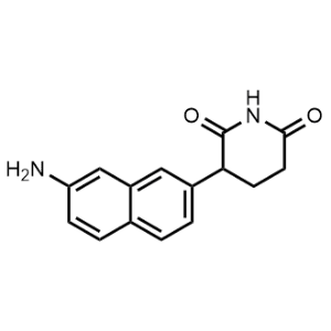 3-(7-Aminonaphthalen-2-yl)piperidine-2,6-dione|CS-1314808