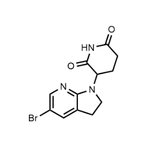 3-(5-Bromo-2,3-dihydro-1H-pyrrolo[2,3-b]pyridin-1-yl)piperidine-2,6-dione|CS-1314871