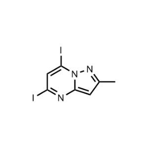 5,7-Diiodo-2-methylpyrazolo[1,5-a]pyrimidine|CS-1314962