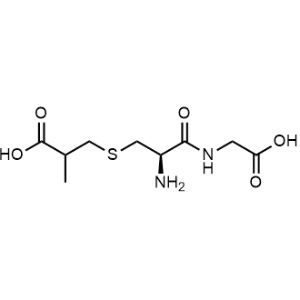 3-(((R)-2-Amino-3-((carboxymethyl)amino)-3-oxopropyl)thio)-2-methylpropanoic acid|CS-1315269