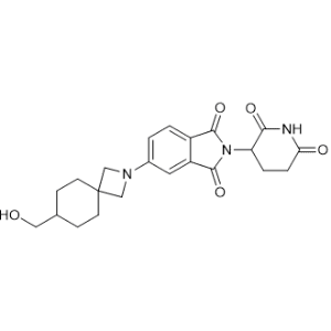 2-(2,6-Dioxopiperidin-3-yl)-5-(7-(hydroxymethyl)-2-azaspiro[3.5]nonan-2-yl)isoindoline-1,3-dione|CS-1315436