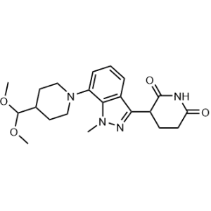3-(7-(4-(Dimethoxymethyl)piperidin-1-yl)-1-methyl-1H-indazol-3-yl)piperidine-2,6-dione|CS-1315452