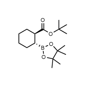 rel-tert-Butyl (1R,2R)-2-(4,4,5,5-tetramethyl-1,3,2-dioxaborolan-2-yl)cyclohexane-1-carboxylate|CS-1315604