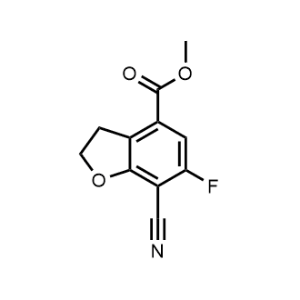 Methyl 7-cyano-6-fluoro-2,3-dihydrobenzofuran-4-carboxylate|CS-1315712