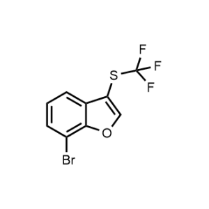 7-Bromo-3-((trifluoromethyl)thio)benzofuran|CS-1315778