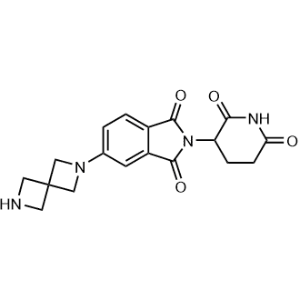 2-(2,6-Dioxopiperidin-3-yl)-5-(2,6-diazaspiro[3.3]heptan-2-yl)isoindoline-1,3-dione|CS-1316592