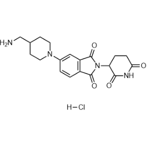 5-(4-(Aminomethyl)piperidin-1-yl)-2-(2,6-dioxopiperidin-3-yl)isoindoline-1,3-dione hydrochloride|CS-1316629