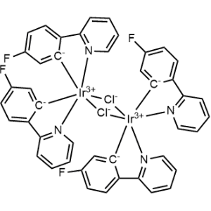 Iridium, di-μ-chlorotetrakis[5-fluoro-2-(2-pyridinyl-κN)phenyl-κC]di-|CS-1316702