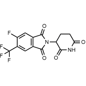 2-(2,6-Dioxopiperidin-3-yl)-5-fluoro-6-(trifluoromethyl)isoindoline-1,3-dione|CS-1316735