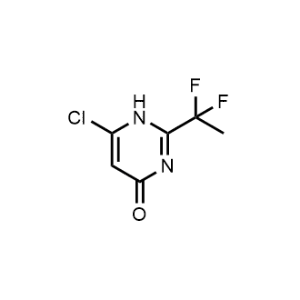 6-Chloro-2-(1,1-difluoroethyl)pyrimidin-4(1H)-one|CS-1316881