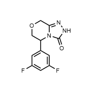5-(3,5-Difluorophenyl)-2,5,6,8-tetrahydro-3H-[1,2,4]triazolo[3,4-c][1,4]oxazin-3-one|CS-1316900