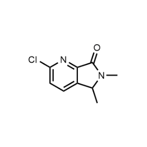 2-Chloro-5,6-dimethyl-5,6-dihydro-7H-pyrrolo[3,4-b]pyridin-7-one|CS-1317379