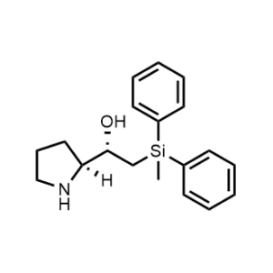 (S)-2-(Methyldiphenylsilyl)-1-((S)-pyrrolidin-2-yl)ethan-1-ol|CS-1317506