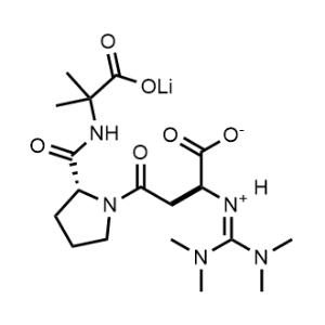 (S)-2-((Bis(dimethylamino)methylene)ammonio)-4-((R)-2-((2-carboxylatopropan-2-yl)carbamoyl)pyrrolidin-1-yl)-4-oxobutanoate lithium|CS-1318213