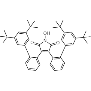 1H-Pyrrole-2,5-dione, 3,4-bis[3',5'-bis(1,1-dimethylethyl)[1,1'-biphenyl]-2-yl]-1-hydroxy-|CS-1318357