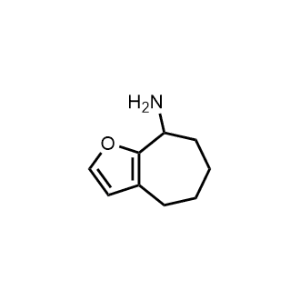 5,6,7,8-Tetrahydro-4H-cyclohepta[b]furan-8-amine|CS-1318498
