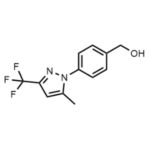 (4-(5-Methyl-3-(trifluoromethyl)-1H-pyrazol-1-yl)phenyl)methanol|CS-1318508
