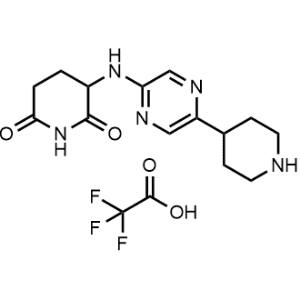 3-((5-(Piperidin-4-yl)pyrazin-2-yl)amino)piperidine-2,6-dione 2,2,2-trifluoroacetate|CS-1318543