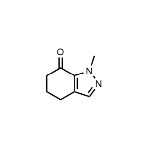 1-Methyl-1,4,5,6-tetrahydro-7H-indazol-7-one|CS-1318557