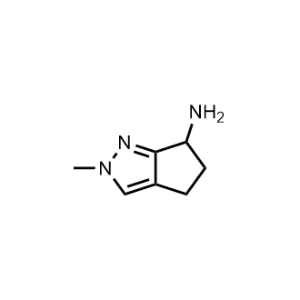 2-Methyl-2,4,5,6-tetrahydrocyclopenta[c]pyrazol-6-amine|CS-1318572