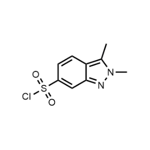 2,3-Dimethyl-2H-indazole-6-sulfonyl chloride|CS-1318840