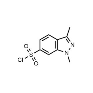1,3-Dimethyl-1H-indazole-6-sulfonyl chloride|CS-1318844