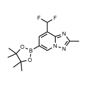 8-(Difluoromethyl)-2-methyl-6-(4,4,5,5-tetramethyl-1,3,2-dioxaborolan-2-yl)-[1,2,4]triazolo[1,5-a]pyridine|CS-1318895