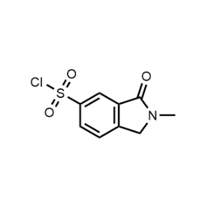 2-Methyl-3-oxoisoindoline-5-sulfonyl chloride|CS-1319066