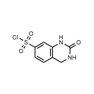 2-Oxo-1,2,3,4-tetrahydroquinazoline-7-sulfonyl chloride|CS-1319107