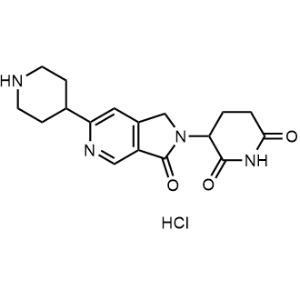 3-(3-Oxo-6-(piperidin-4-yl)-1,3-dihydro-2H-pyrrolo[3,4-c]pyridin-2-yl)piperidine-2,6-dione hydrochloride|CS-1319118