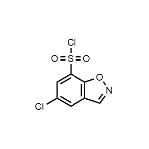 5-Chlorobenzo[d]isoxazole-7-sulfonyl chloride|CS-1319314