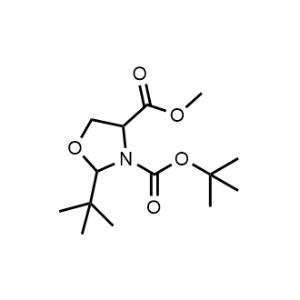 3-(tert-Butyl) 4-methyl 2-(tert-butyl)oxazolidine-3,4-dicarboxylate|CS-1319318