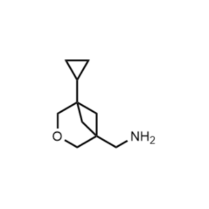 (5-Cyclopropyl-3-oxabicyclo[3.1.1]heptan-1-yl)methanamine|CS-1319335