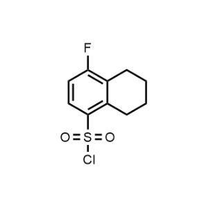 4-Fluoro-5,6,7,8-tetrahydronaphthalene-1-sulfonyl chloride|CS-1319350