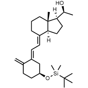 (S)-1-((1S,3aS,7aS,E)-4-((E)-2-((S)-5-((tert-Butyldimethylsilyl)oxy)-2-methylenecyclohexylidene)ethylidene)-7a-methyloctahydro-1H-inden-1-yl)ethan-1-ol|CS-1319387