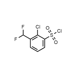2-Chloro-3-(difluoromethyl)benzenesulfonyl chloride|CS-1319704