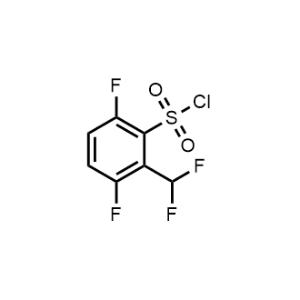 2-(Difluoromethyl)-3,6-difluorobenzenesulfonyl chloride|CS-1319736