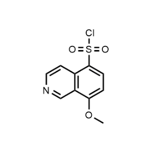 8-Methoxyisoquinoline-5-sulfonyl chloride|CS-1319769