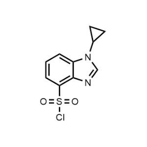 1-Cyclopropyl-1H-benzo[d]imidazole-4-sulfonyl chloride|CS-1319771