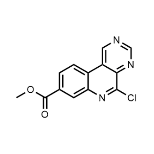 Methyl 5-chloropyrimido[4,5-c]quinoline-8-carboxylate|CS-1319808