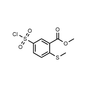Methyl 5-(chlorosulfonyl)-2-(methylthio)benzoate|CS-1320960